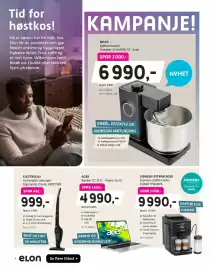 ELON kundeavis Side 2: SIEMENS EXTRAKLASSE Espresso-/kaffemaskin EQ600 TP603EF6 €9.990,00