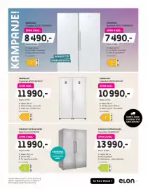 ELON kundeavis Side 3: SIEMENS EXTRAKLASSE Kjøleskap KS36NEICM €11.990,00, SAMSUNG Fryseskap RZ70H32HEVEF €11.990,00
