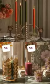 Nille kundeavis Side 5: Blomma telysholder €39,95, Leaf lysholder €199,95