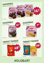 Holdbart kundeavis Side 8: Regal Sjokoladekake Langpanne €14,90, Regal Muffins Lyse €7,90