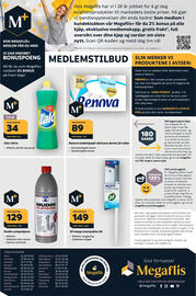Megaflis kundeavis Side 40: Renova toalettpapir skincare derma €89,00, Jif mopp startpakke G5 €149,00