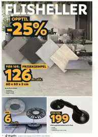 Megaflis kundeavis Side 18: Bihui sugekopp dobbel alu for fliser €199,00, Key support pidestall