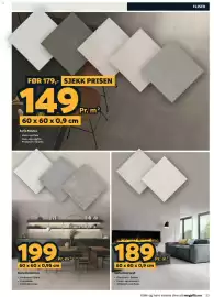 Megaflis kundeavis Side 23: Serie Neutra €149,00, Serie Overland €189,00