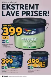 Megaflis kundeavis Side 26: Nordsjö Original Tak- og veggmaling Helmatt €399,00, Nordsjø Professional 5 veggmaling €499,00