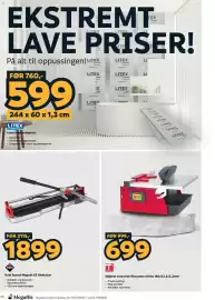 Megaflis kundeavis Side 34: Rubi Speed-Magnet 62 fliskutter €1.899,00, Mjølner elektrisk fliskutter €699,00