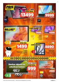 POWER kundeavis uke 39 Side 15: Lenovo Yoga 7 2-in-1 €13.499,00, Cepter Nettbrett €1.499,00