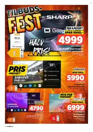 POWER kundeavis uke 39 Side 18: Cepter 75" 4K Google TV €6.999,00, Samsung 55" 4K Smart-TV €5.990,00