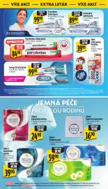 Albert leták | Supermarket Strana 43: Odol zubní pasta Perlička €39,90, Sensodyne Zubní pasta €89,90