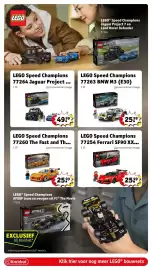 Kruidvat folder week 39 Pagina 26: Lego speed champions bmw m3 e30 €25,99, Lego speed champions jaguar project €49,99