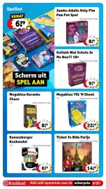 Kruidvat folder week 39 Pagina 39: Megableu Tilt 'n Shout €22,99, Ticket to ride parijs €14,99