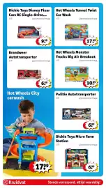 Kruidvat folder week 39 Pagina 9: Hot wheels monster trucks big air breakout €10,99, Dickie Toys Micro Farm Station €6,99