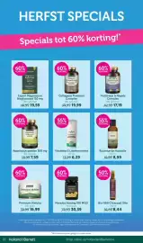 Holland & Barrett folder week 39 Pagina 22: Vitamine E Littekencrème €6,29, Manuka Honing €30,39