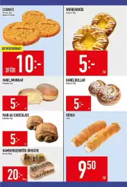 Matdax reklamblad vecka 39 Sida 13: Cookies Bonjour €10,00, Vaniljmunkar €5,00