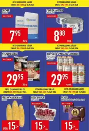 Matdax reklamblad vecka 39 Sida 4: Röda druvor €15,00, Magnum glass blueberry cookie vegan €15,00