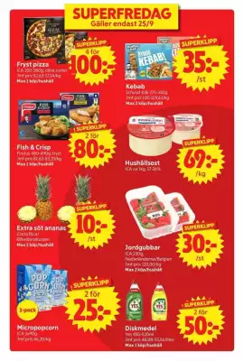 Nya Pulsen reklamblad (giltig till och med 25-09)