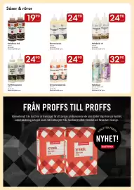 Snabbgross reklamblad Sida 11: Ida Kebabsås röd €19,90, Ida Srirachamajonnäs €24,90