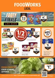 Foodworks catalogue week 39 Page 1: Birds Eye Oven Bake Fish Fillets €6,50, Bulla Creamy Classics Ice Cream Tub €6,00
