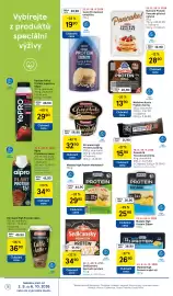 Tesco leták týden 39 Strana 16: Sedlčanský Hermelín protein €34,90, Alpro Proteinový nápoj €34,90