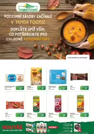 Tamda Foods leták týden 39 Strana 1: Saxana by FIZI 100% Pure Juice Mango €19,90, Saxana lychee €19,90