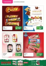 Tamda Foods leták týden 39 Strana 28: Merci tabulkové čokolády €34,90, SirCharles želé bonbony €26,90