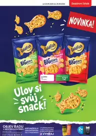 Tamda Foods leták týden 39 Strana 7: od 23.09.2026 do 29.09.2026 Sezónní blok Goldfish BIG ster thin & crispy Smišený Sezam