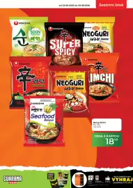 Tamda Foods leták týden 39 Strana 9: od 23.09.2026 do 29.09.2026 Sezónní blok NONGSHIM 순 <P GOURMET MILD SERVING SUGGESTION