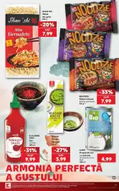 Catalog Kaufland săptămâna 39 Pagină 11: NOODZIE €7,99, SHAN SHI Tăiței din grâu 250 g €7,99