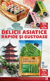 Catalog Kaufland săptămâna 39 Pagină 4: MOWI Onigiri €12,99, CASA ȚĂRĂNEASCĂ Sparanghel €17,99