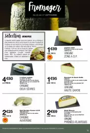 Catalogue Monop' page 19: Beaumont de Savoie Vieille réserve €1,95, La brique cendrée €4,80