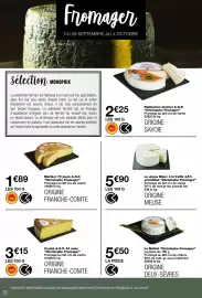 Catalogue Monop' page 20: Christophe Fromager Le Joyeu Blanc à la truffe €5,90