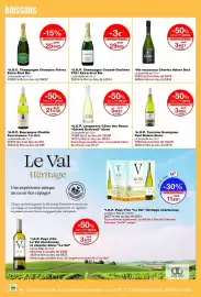 Catalogue Monop' page 24: Charles Volner Vin mousseux Brut €3,67, Canard-Duchêne Champagne €29,50