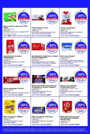 Catalogue Monop' page 3: Kit Kat Barres chocolatées €3,08, Kinder Barres au chocolat noir €3,62