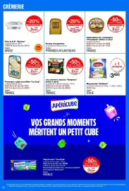 Catalogue Monop' page 40: Le Coq Fromage à pâte persillée €2,77, Tomme de Breso €23,92