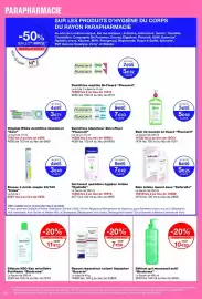 Catalogue Monop' page 58: Hydralin Gel lavant quotidien hygiène intime €7,42, Bioderma Sébium gel moussant actif €10,52