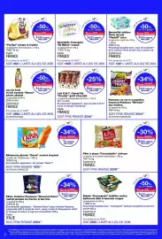 Catalogue Monop' page 8: St Môret nature €1,99, Oasis Sorbet €1,95