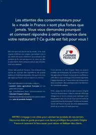 Catalogue METRO | Guide Origine page 2
