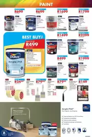 Chamberlain catalogue Page 4: Dulux Pearl glo €699,00, Dulux Universal Undercoat €1.799,00