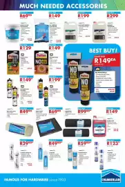 Chamberlain catalogue Page 5: Chamberlain All Purpose Crackfiller €149,00, Pattex NO MORE NAILS TAPE €149,00