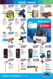 Chamberlain catalogue Page 9: Rapid Glue Gun €335,00, MODULAR TOWER ORGANISER €549,00
