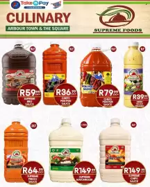 Take 'n Pay catalogue Page 7: Chef's Secret Peri Peri Sauce €36,99, Chef's Secret Peri Peri Sauce €79,99