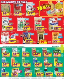 Shoprite catalogue Page 11: Scott's Orange Flavoured Cod Liver Oil Emulsion €109,99, Gaviscon Aniseed Liquid Antacid €89,99