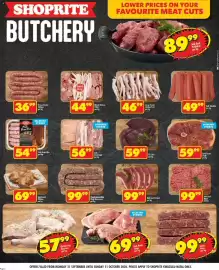 Shoprite catalogue Page 2: Woolworths Best Pork Braai Box €54,99, Ox Liver €59,99