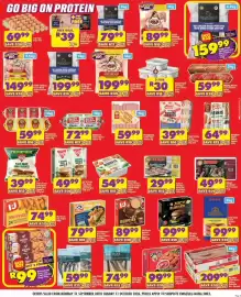 Shoprite catalogue Page 3: Fry's Plant-Based Braai Sausages €39,99, Mighty Meats French/Chicken Polony €59,99