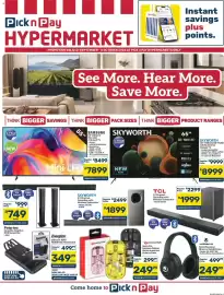 Pick n Pay catalogue Page 1: SAMSUNG 55" Mini LED AI Smart TV €7.899,00