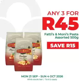 Food Lover's Market catalogue Page 9: Fatti's & Moni's Pasta Assorted €45,00