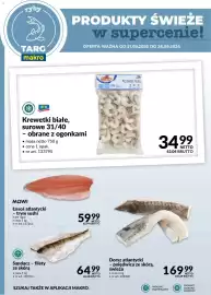 Makro gazetka tydzień 39 Strona 4: Sandacz filety ze skórą €68,24, Dorsz atlantycki polędwica ze skórą świeża €178,49