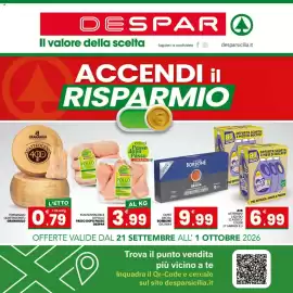 Volantino Despar Sicilia Pagina 20: Formaggio Quattrocento Granarolo €0,79