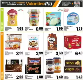 Volantino Interspar Pagina 14: Caffè macinato Hag decaffeinato classico €3,69, Snack Mars/Snickers/Twix €1,89