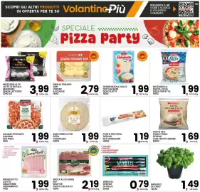 Volantino Interspar Pagina 16: Würstel Despar di pollo €0,79, Base fresca per pizza Chiarazzo €1,99
