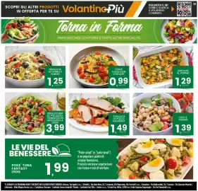 Volantino Interspar Pagina 18: Tagliata di pollo gourmet €1,49, Ceci e tonno €1,39